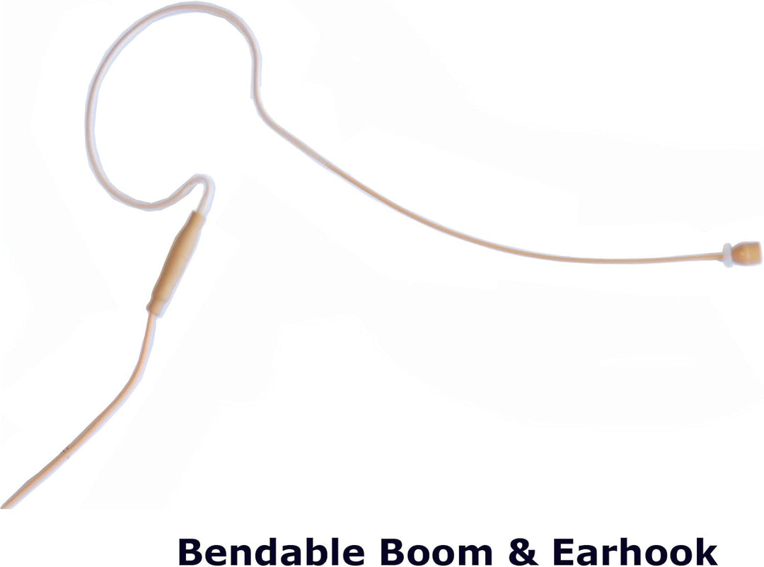 AV-JEFES Avl-630-sh4 Ohrbügel-Headset-Mikrofon für drahtloses Shure-Mikrofonsystem 1 Hellbraun, Beig