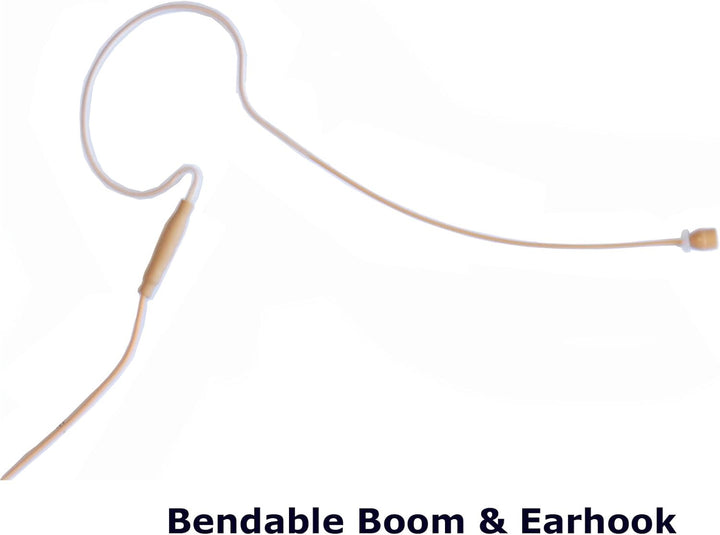 AV-JEFES Avl-630-sh4 Ohrbügel-Headset-Mikrofon für drahtloses Shure-Mikrofonsystem 1 Hellbraun, Beig