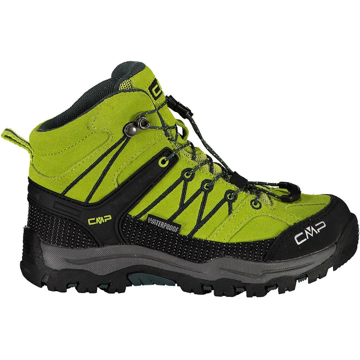 CMP Unisex Kinder Kids Rigel Mid Shoe Wp Trekking-& Wanderstiefel 32 EU Energy Jungle, 32 EU Energy