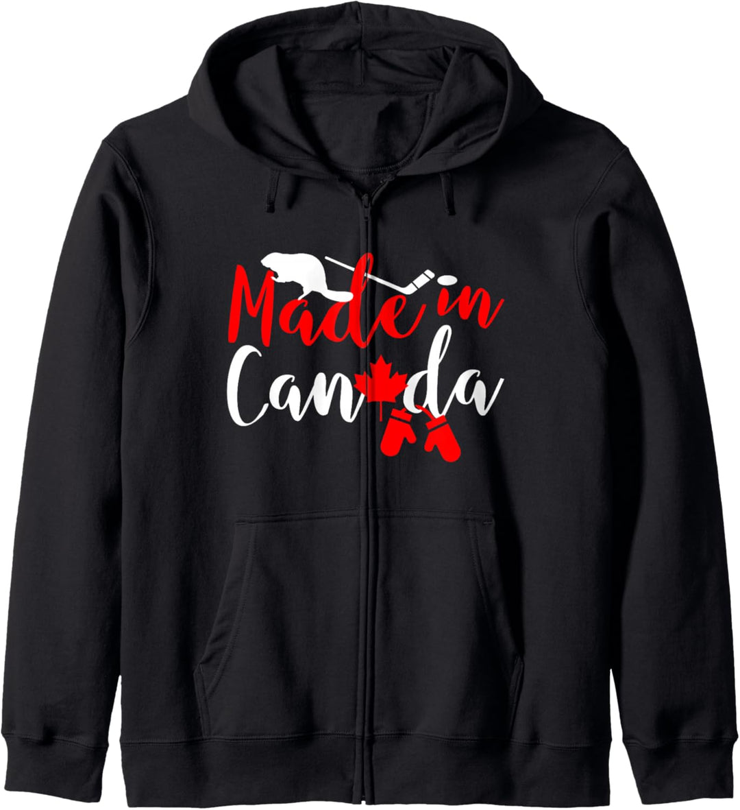 Made in Canada Kanada Kanada Geschenk Stolzer Kanadier Kapuzenjacke