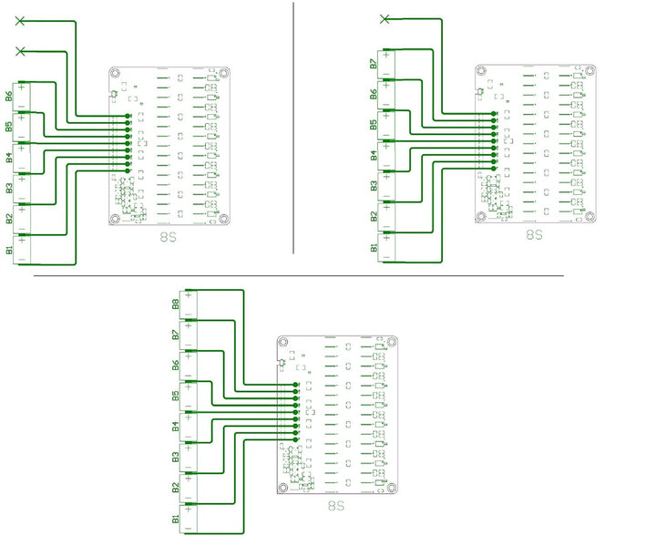 TECNOIOT 1 STÜCKE 8S 5A Li-Ion Lifepo4 LTO Lithium Active Equalizer Balancer Kondensator 6S 7S 8S 6S