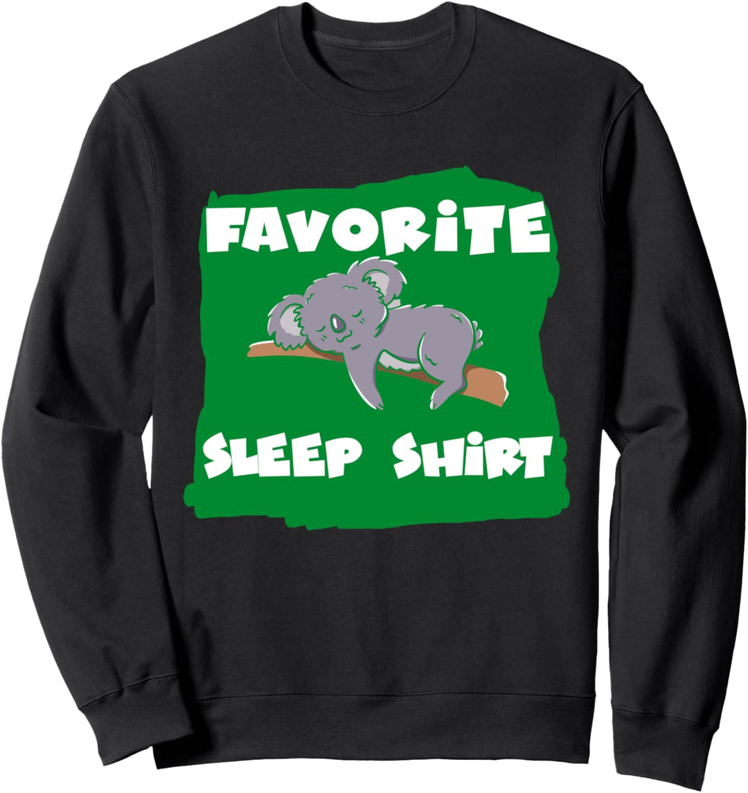 Favorite Schlafshirt Koala Napping Sweatshirt