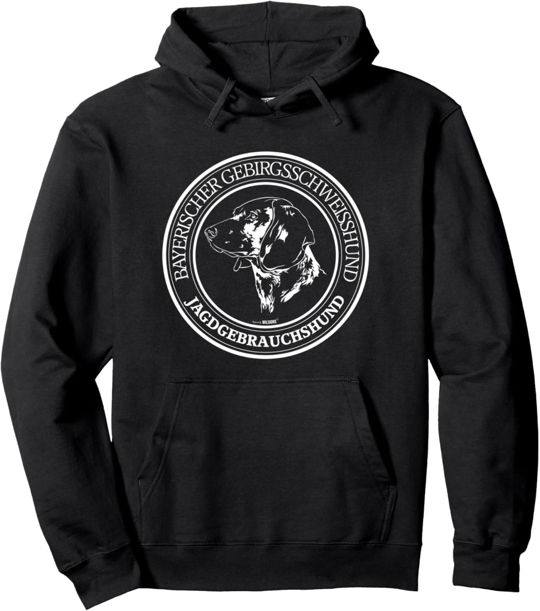 Bayerischer Gebirgsschweisshund Jagdgebrauchshund BGS Hunde Pullover Hoodie