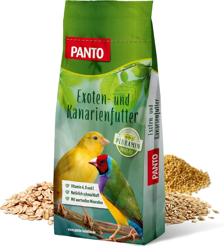 PANTO® Ziervogelfutter, Kanarienfutter 25 kg, 1er Pack (1 x 25 kg) 25 kg (1er Pack), 25 kg (1er Pack