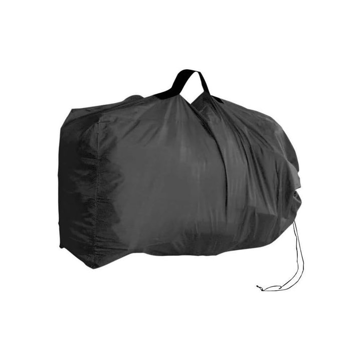 LOWLAND OUTDOOR® Transporthülle für Rucksäcke Schwarz, Schwarz