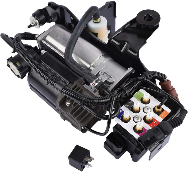 Kompressor Luftfederung Komplett mit Ventil Ersatz für A6 C6 4F2 4F5 4FH 4F0616005E 4F0616005F 4F061