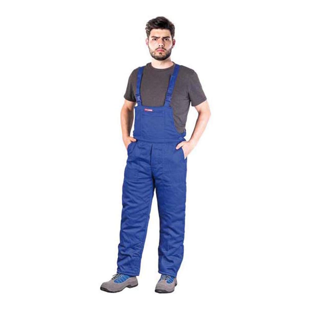 Reis SMO-PLUSNXL Winmaster Gefütterte Schutzlatzhose, Blau, XL Grösse