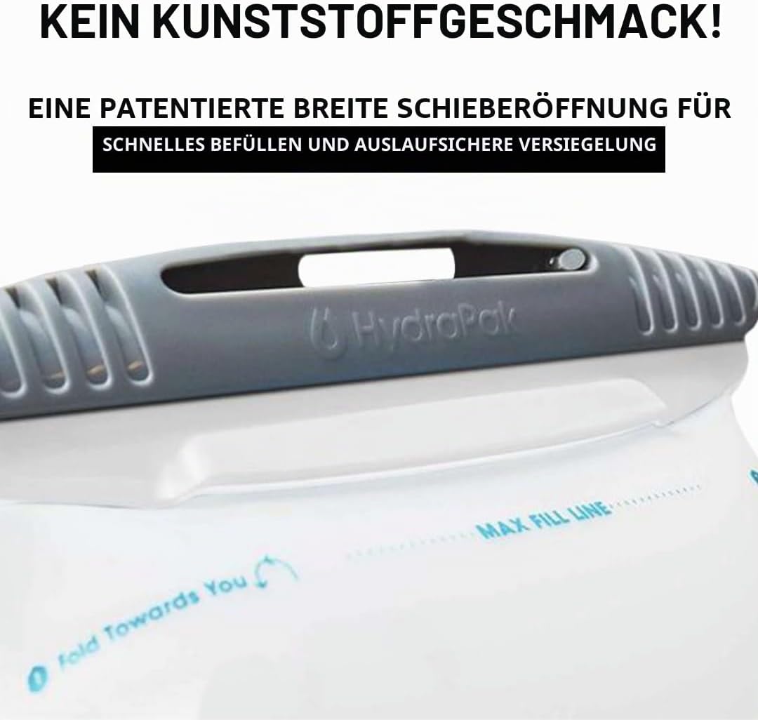 USWE Neck Brace Trinksystem SP2 Handsfree Schwarz Gr. 0.5L