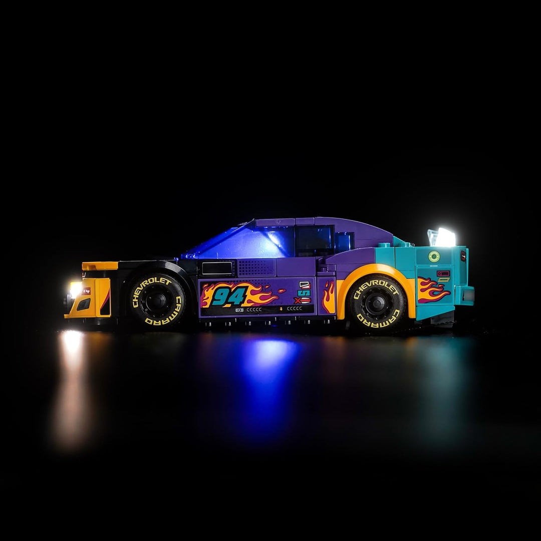 Led Licht Set für Lego NASCAR Next Gen Chevrolet Camaro ZL1 (Kein Lego), Dekorationsbeleuchtungsset