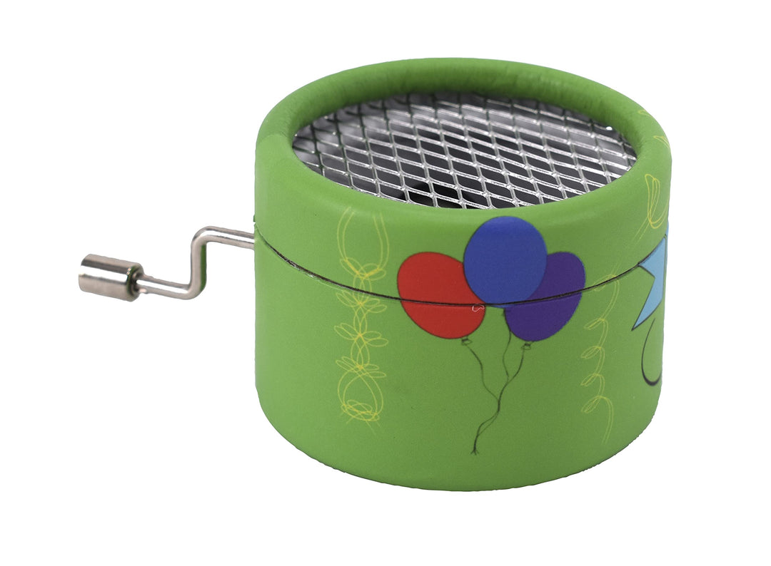 Voggenreiter Spieluhr 1285 „Happy Birthday“, hochwertige Spieluhr mit Qualitäts-Spielwerk und Handku
