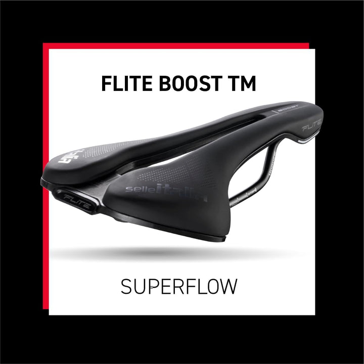 FLITE Boost Superflow TM Sattel schwarz - L3
