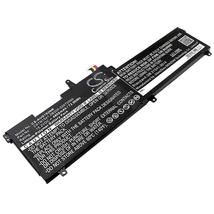CS-AUG702NB Laptop Akkus 4800mAh Kompatibel mit [Asus] G702VM, G702VM-GC045T, G702VM-GC071T, G702VM-
