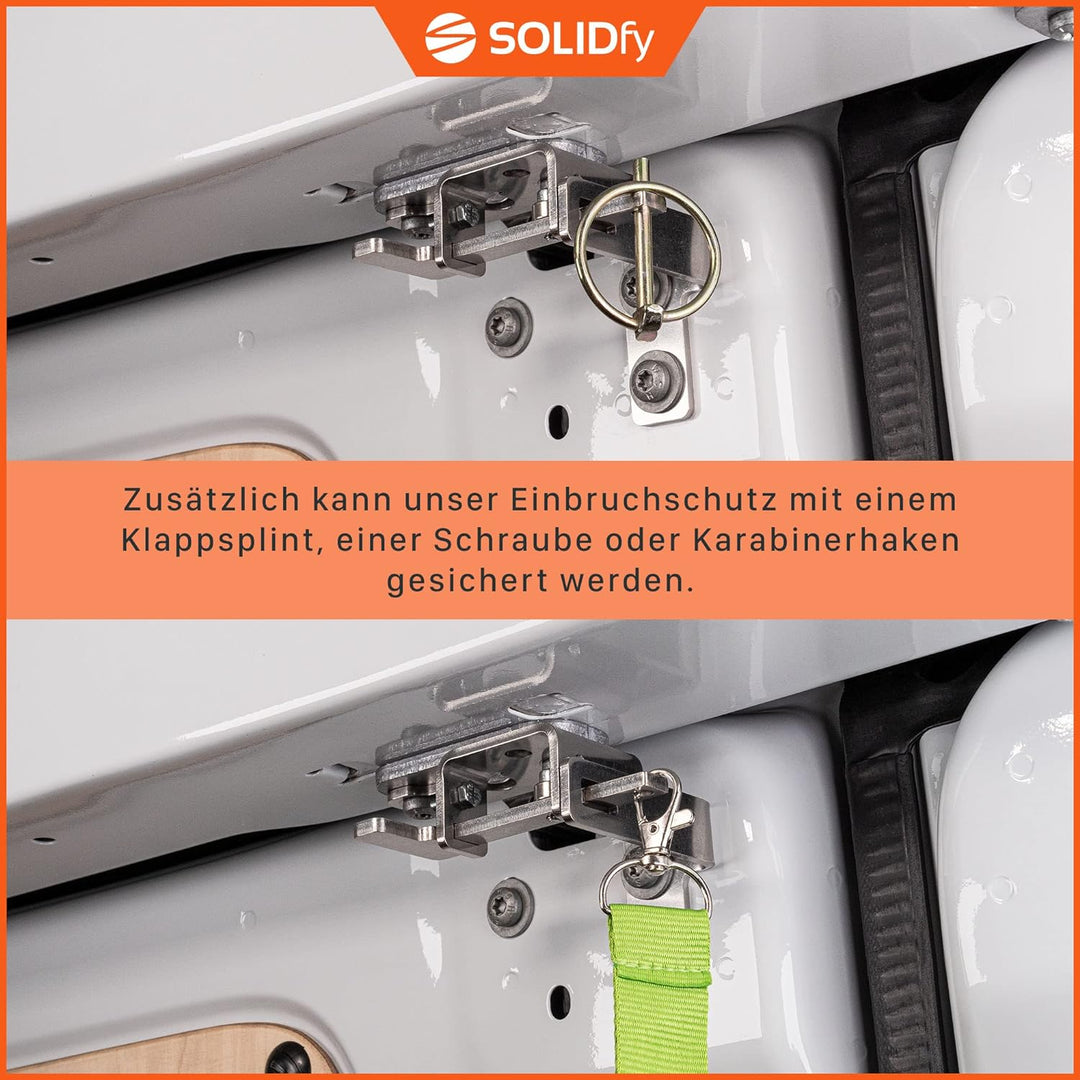 SOLIDfy® - Hecktürverriegelung für Mercedes Sprinter W907 W910 (VS30) | Hecktür Einbruchschutz Siche