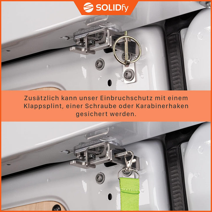SOLIDfy® - Hecktürverriegelung für Mercedes Sprinter W907 W910 (VS30) | Hecktür Einbruchschutz Siche