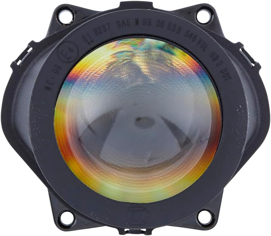 HELLA - Halogen/DE-Hauptscheinwerfer - Modul 60 - 12/24V - rund - Einbau - Stecker: Flachstecker - r