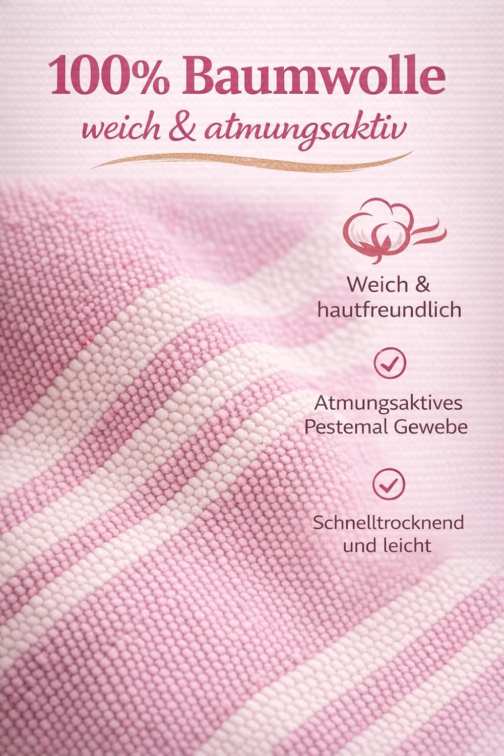 ELY PARKER Strandponcho für Kinder - 100% Baumwolle Strandtuch &amp; Strandkleid - Saugstarkes Badeponch