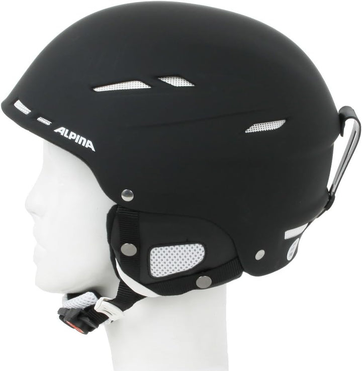 Alpina Unisex – Erwachsene Biom Skihelm 58-62 cm Black Matt, 58-62 cm Black Matt