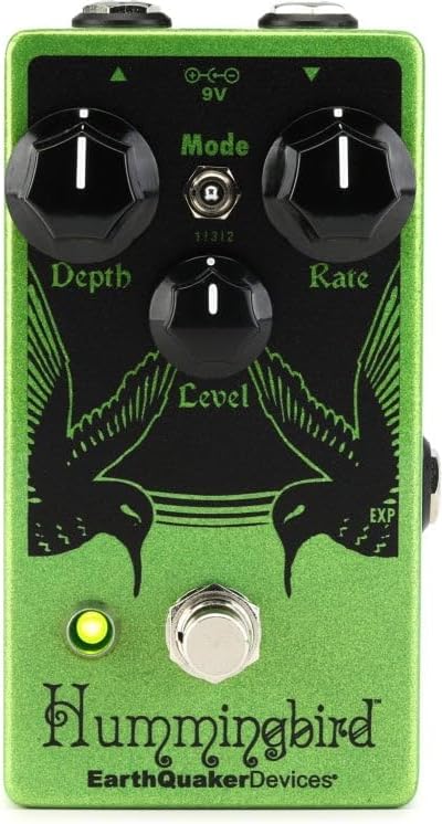 EarthQuaker Devices Hummingbird V4 Repeat Percussions Tremolo Pedal Version 4 Kolibri, Version 4 Kol