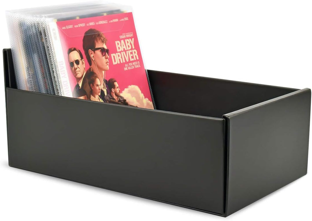 3L Blu-Ray Hüllen für Blu Ray Aufbewahrung – Hülle hat Platz für Cover inkl. praktischer Verschlussk