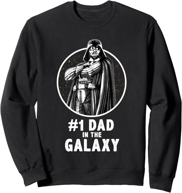 Star Wars Father's Day Darth Vader #1 Dad In The Galaxy Sweatshirt