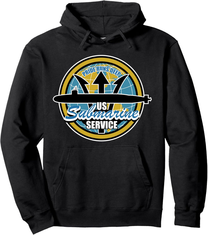 US Submarine Service Pullover Hoodie