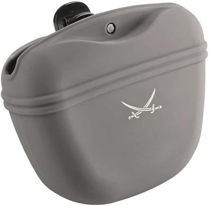 HUNTER Silikon Snackbeutel Sansibar Morsum M, grau/beige M Grau/Beige, M Grau/Beige