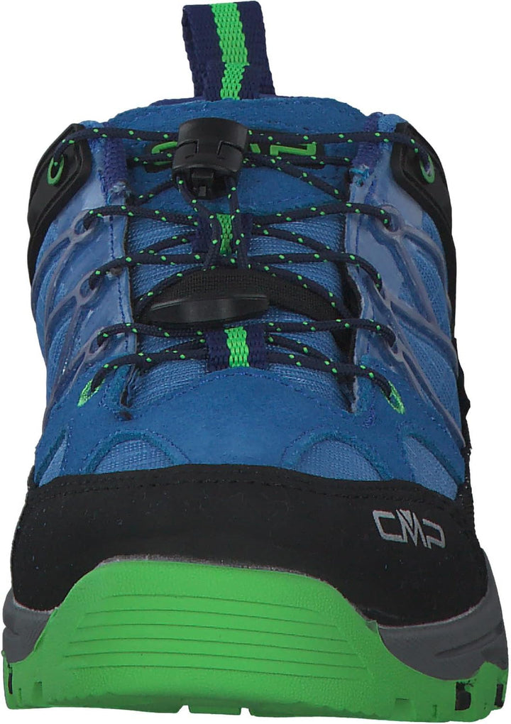 CMP Unisex Kinder Rigel Low Shoe Wp Trekking-& Wanderhalbschuhe 38 EU Blau Grau Grün Danube Bluish,
