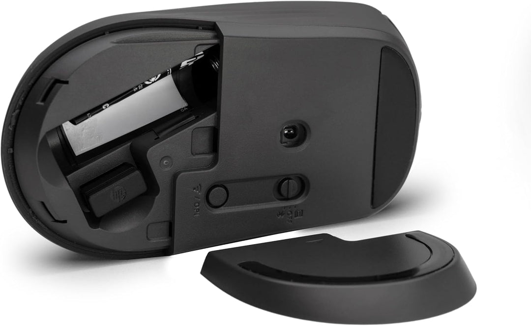 HP 400 Duale kabellose Maus, Bluetooth und USB, 2,4 GHz, 24 Monate Akku, leise Klicks, weiche Haptik