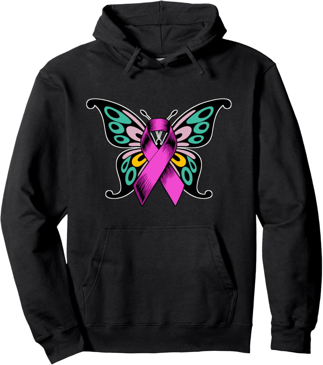 Krebs Brustkrebsmonat Rosa Schleife - Kampf Gegen Brustkrebs Pullover Hoodie