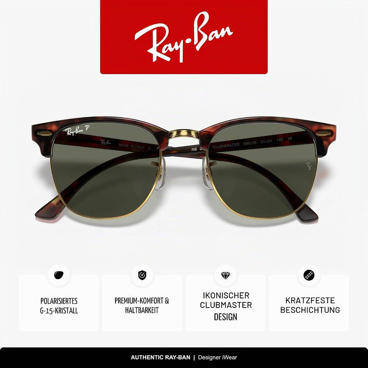 Ray-Ban RB3016 Sonnenbrille Polarisiert 51 mm 990/58 (990/58), 990/58 (990/58)