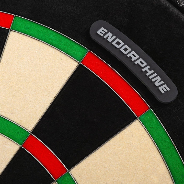 Precise180 - Dartboard Endorphine - Premium Dartboard mit One Piece Zahlenring - 18 Farben - Dartsch