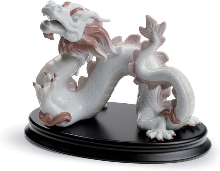 LLADRÓ Figur Chinesischer Drachen. Drachen. Porzellan.
