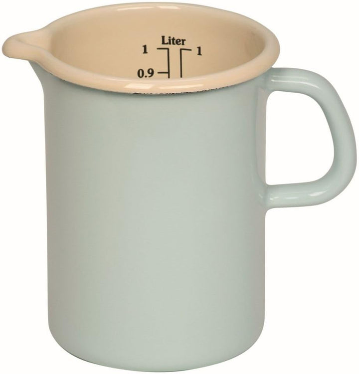 Riess, 0338-006, Küchenmass 10, CLASSIC - BUNT/PASTELL, Farbe Türkis, Durchmesser 10 cm, Höhe 14.8 c