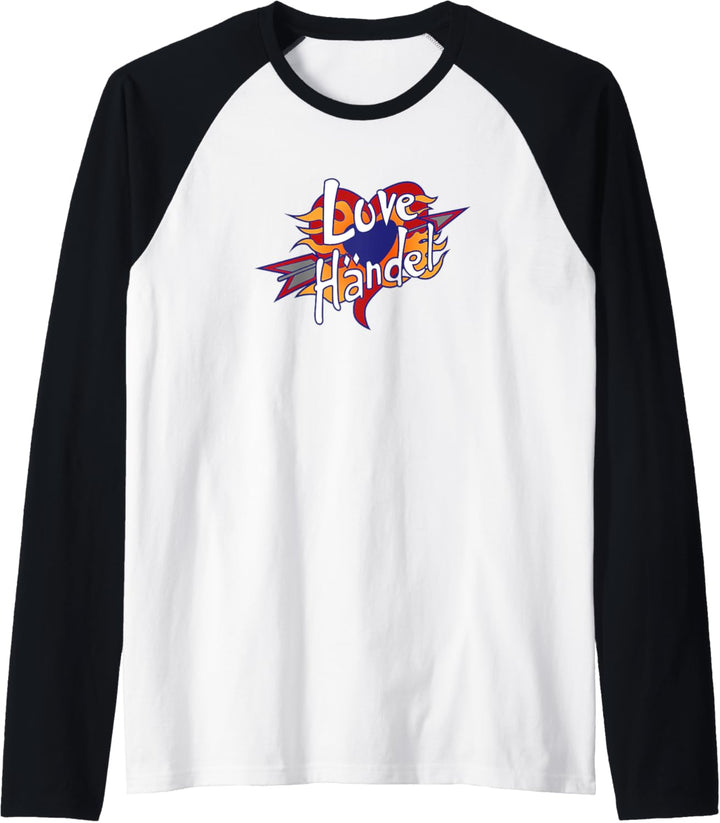 Disney Phineas und Ferb Love Logo Raglan