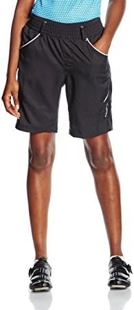 Craft Damen Radhose Escape Base Shorts, Black/White, XS