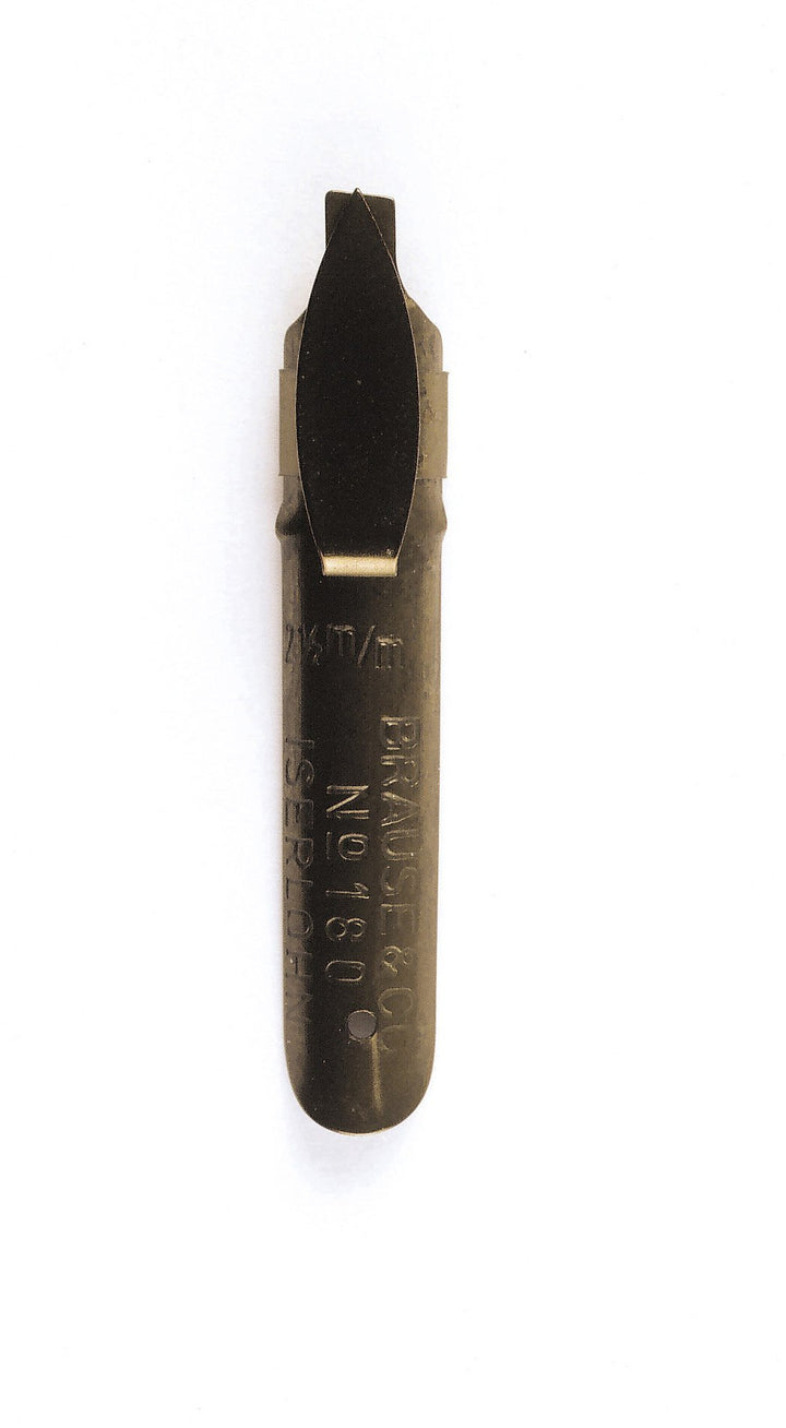 Brause 18025B Packung, mit 50 Feder Bandzug, 2, 5 mm, ideal für gotische Buchstaben, ideal für die K