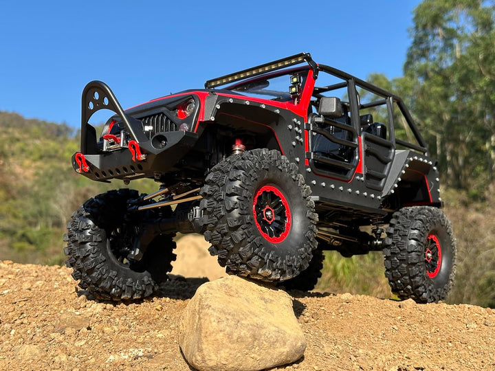 DF-4S Pro BL Crawler (ferngesteuertes Auto, 1:10 Scale, Batteriebetrieben, bis zu 13 km/h, Kinderspi