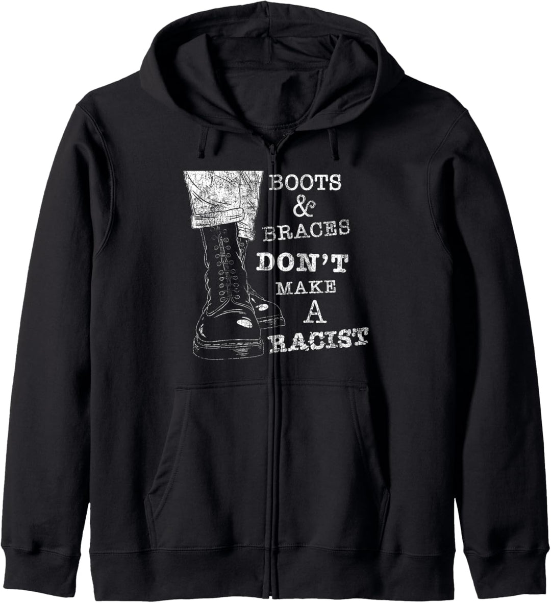 Boots and Braces Shirt - Anti-Racism Street Punks - Skinhead Kapuzenjacke