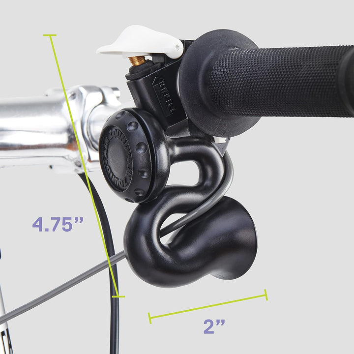 Delta Cycle & Home Cycle Delta Airzound Fahrradhupe, Schwarz, Standard