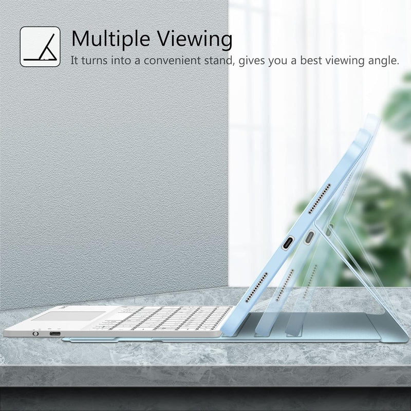 Fintie Tastatur Hülle für iPad 10. Generation 2022, iPad 10 Generation Hülle mit magnetisch Abnehmba