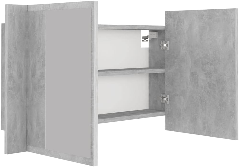 vidaXL LED Bad Spiegelschrank Badezimmerspiegel Badspiegel Spiegel Badschrank Badezimmerschrank Häng