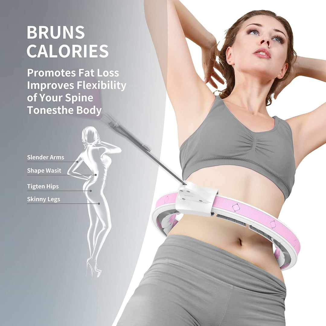 PROIRON Smart/Hula Hoop Reifen Erwachsene, Hullahub Reifen mit Gewicht, Hula Hoop Reifen Kinder, 1,2