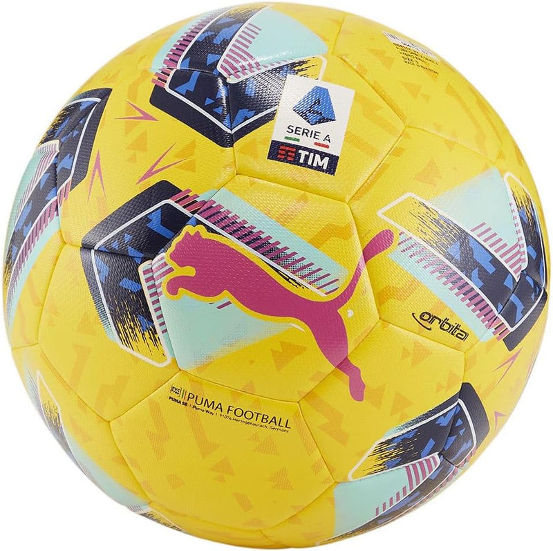 Puma 084116-02 Orbita Serie A HYB Soccer Ball Unisex Yellow Grösse 4