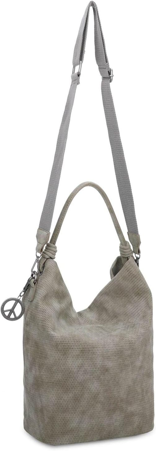 Fritzi Bo03 Sunny Handtasche Hobo Bag Beuteltasche Schultertasche Moss, Moss