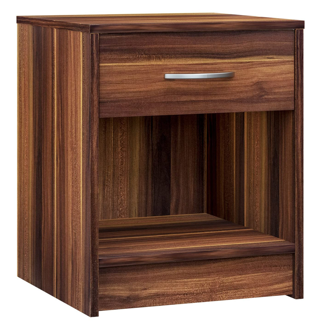Casaria® Nachttisch mit Schublade 50cm Boxspringbett Komforthöhe Ablage Schlafzimmer Schrank Nachtkä