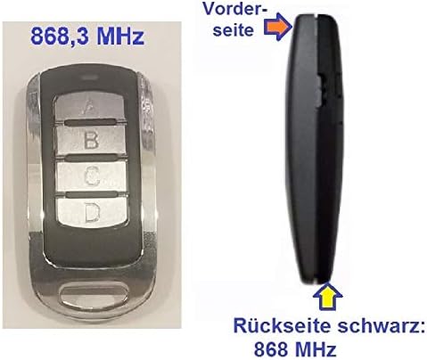 Handsender/Fernbedienung kompatibel mit Marantec 433,92/868,3 MHz Digital 302, Digital 304, Digital