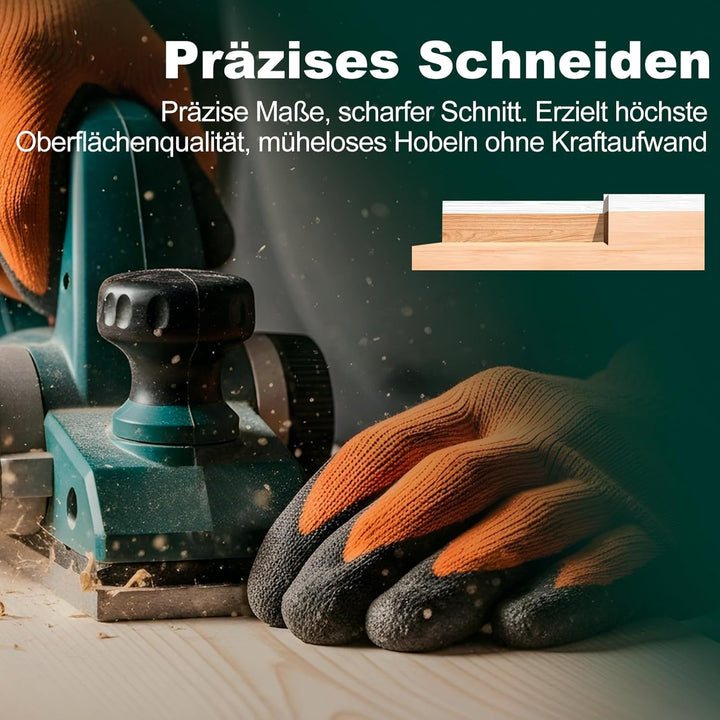 10 Stück HM Hobelmesser 82 mm x 5,5mm Messer Hartmetall Hobelmesser Wendemesser für Elektrohobel Hol