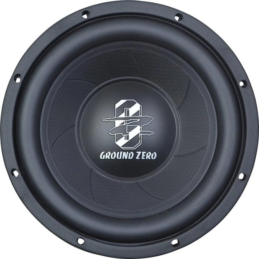 Ground Zero 25 cm / 10" Subwoofer - 4 Ohm Voicecoil - 250 WRMS, Schwarz, GZIW 250X-II