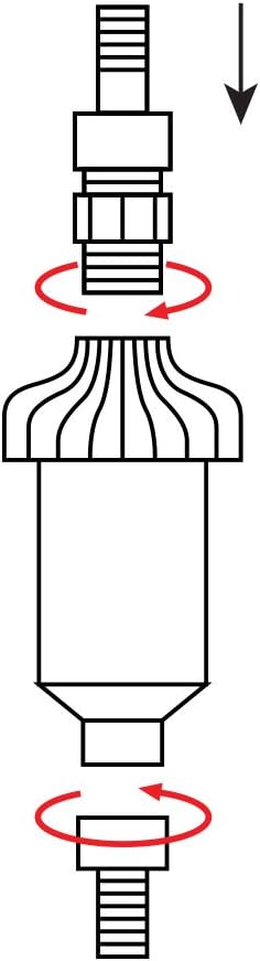 Neutraler Acid-Filter. Neutralisiert Säure-Kondensat, verlängert die Lebensdauer und reduziert die W