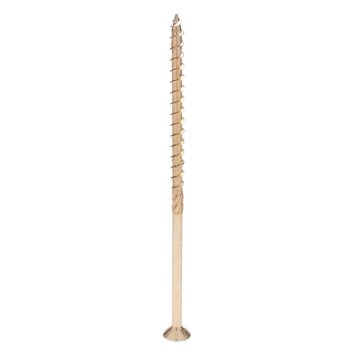 Holzschrauben Flachkopf von Keple 8mm x 120 mm- Selbstschneidende Torx-Schrauben für Holz & Bahnschw